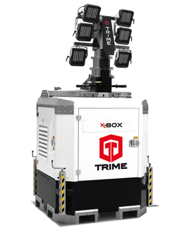 Передвижная мачта освещения TRIME X-Box 6x160W 48V LED - 9M светодиодная