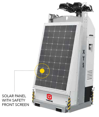 TRIME X-TS гибридная осветительная вышка с солнечными батареями 3