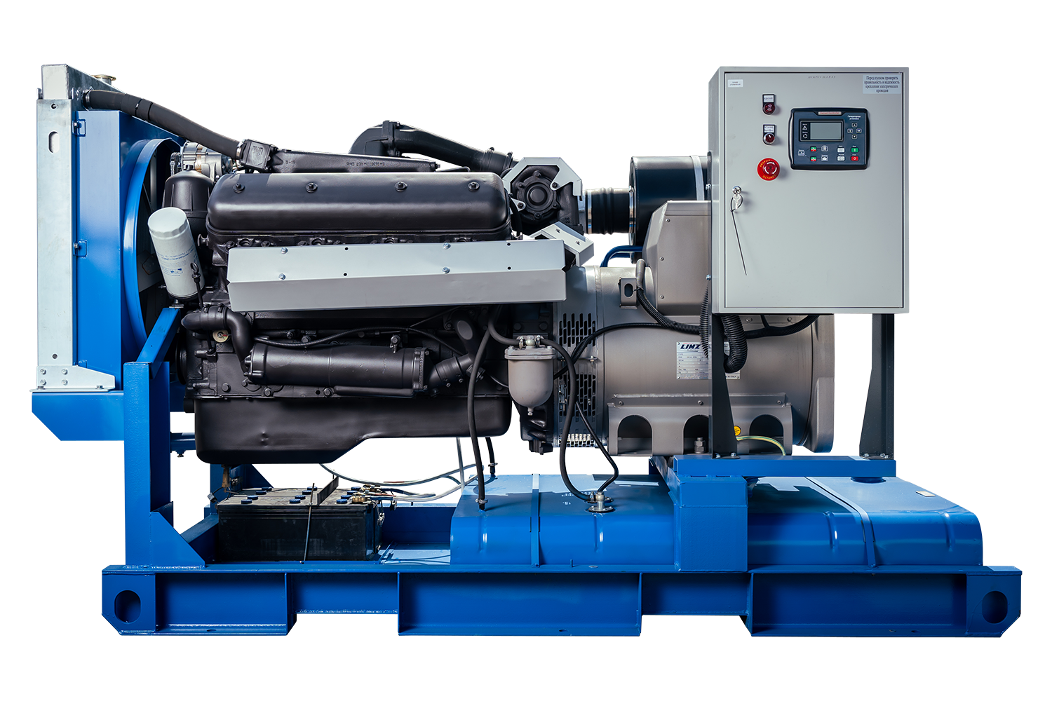 Дизельный генератор ЯМЗ АД150-Т400 - 187.5 кВт