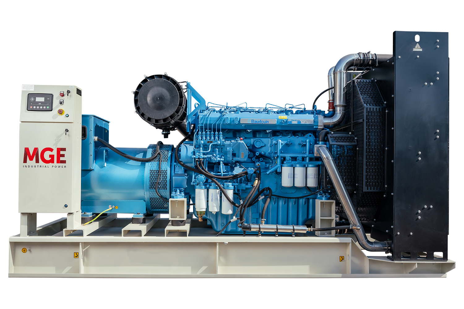 Дизельный генератор MGEp520BN открытая 520 кВт Smart Gen - л