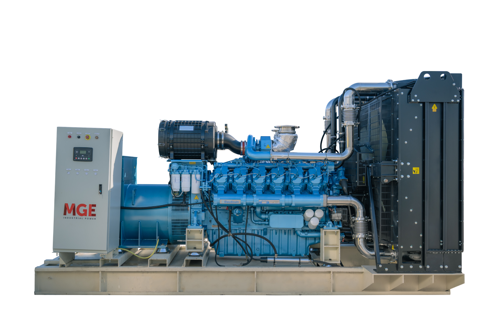 Дизельный генератор MGEp800BN открытая 800 кВт Smart Gen 1000 л