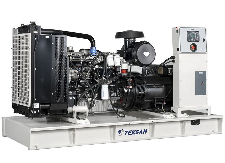 Дизельный генератор Teksan TJ252PE5C открытая 181 кВт