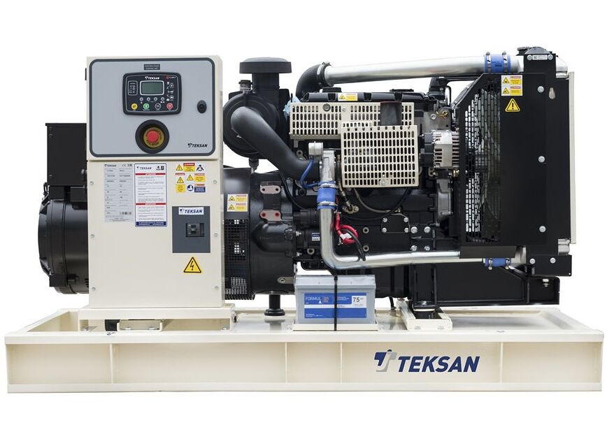 Дизельный генератор Teksan TJ100PE5L открытая