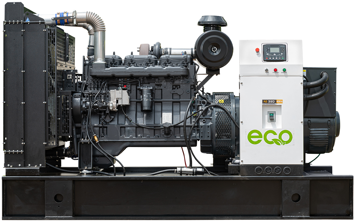 Дизельный генератор EcoPower АД400-T400eco открытая