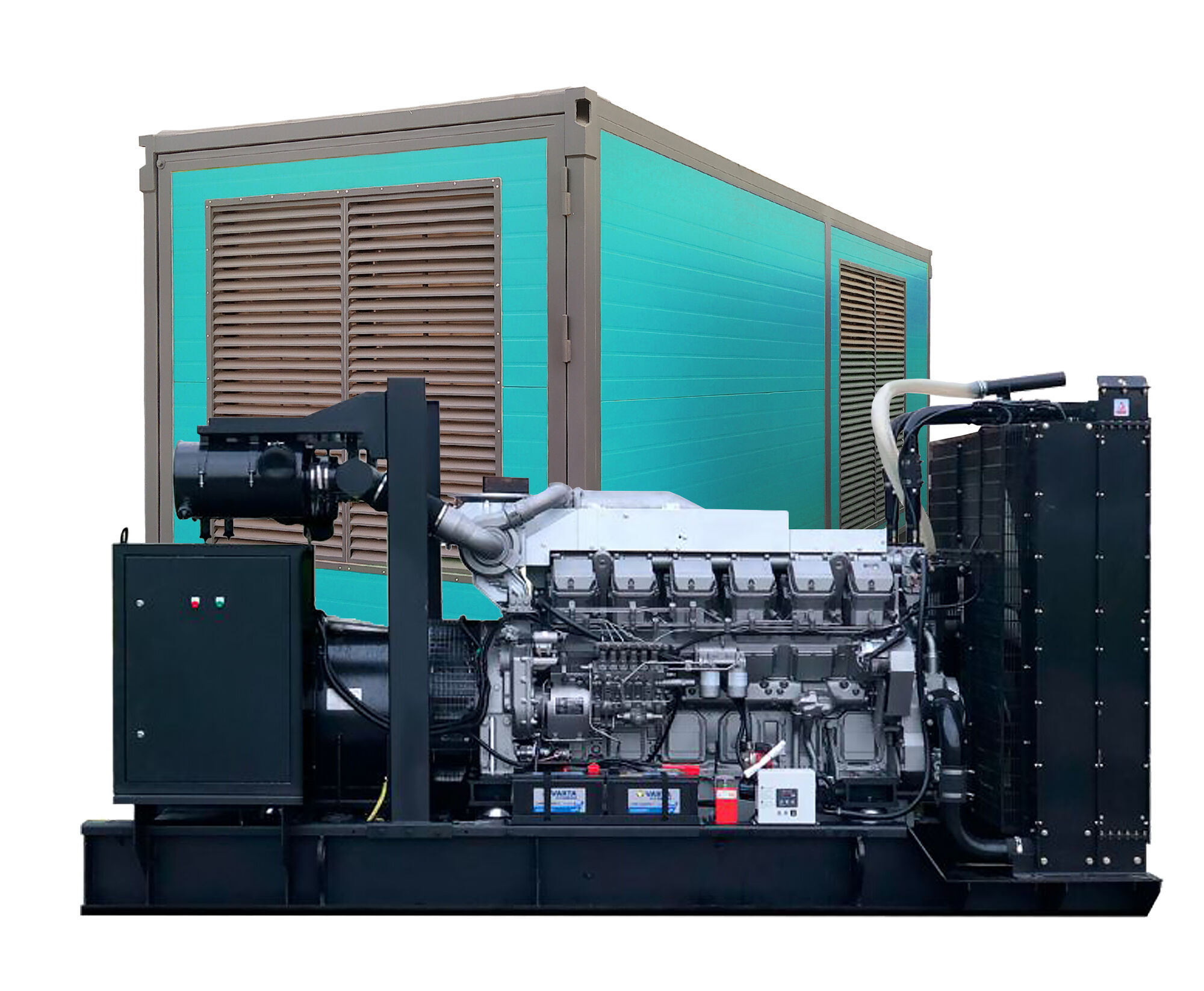 Дизельный генератор MGEp520MH в контейнере 520 кВт DSE - л