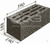 Блок андезито-базальтовый перегородочный и стеновой Тереховский ГОСТ Р ИСО 9001-2015 #1