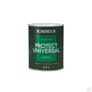 Эмаль полуматовая универсальная Protect Universal 0,9 л 
