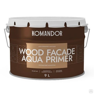 Антисептик грунтовочный Wood Façade Aqua Primer 9 л 