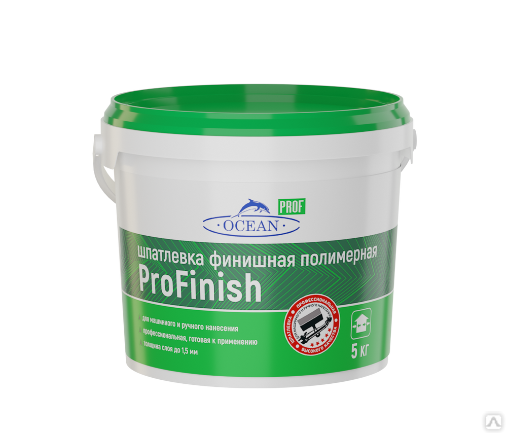 Шпатлевка финишная полимерная "ProFinish" 5 кг, цена в Краснодаре от ...