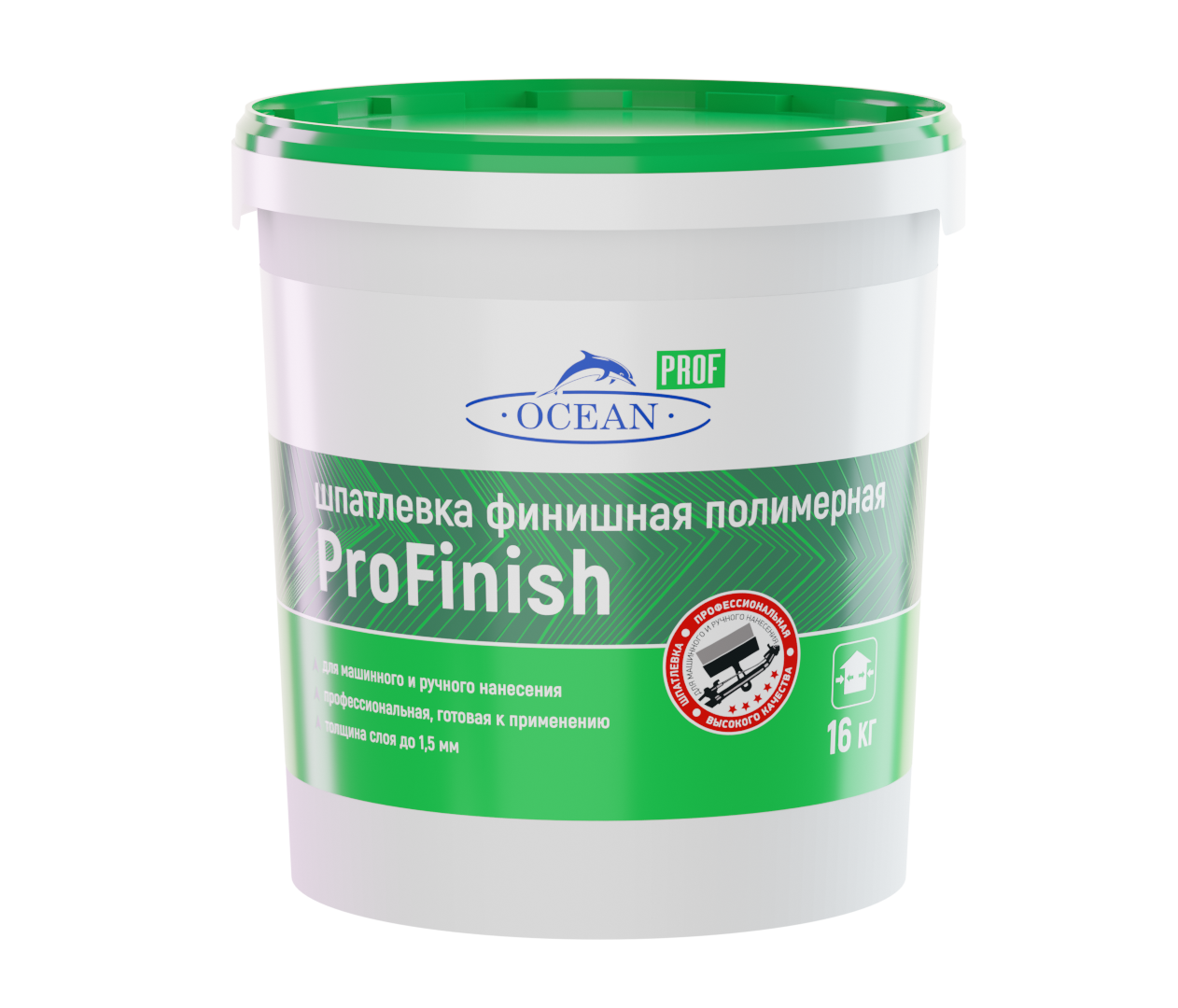 Шпатлевка финишная полимерная "ProFinish" 5 кг, 20 кг 1
