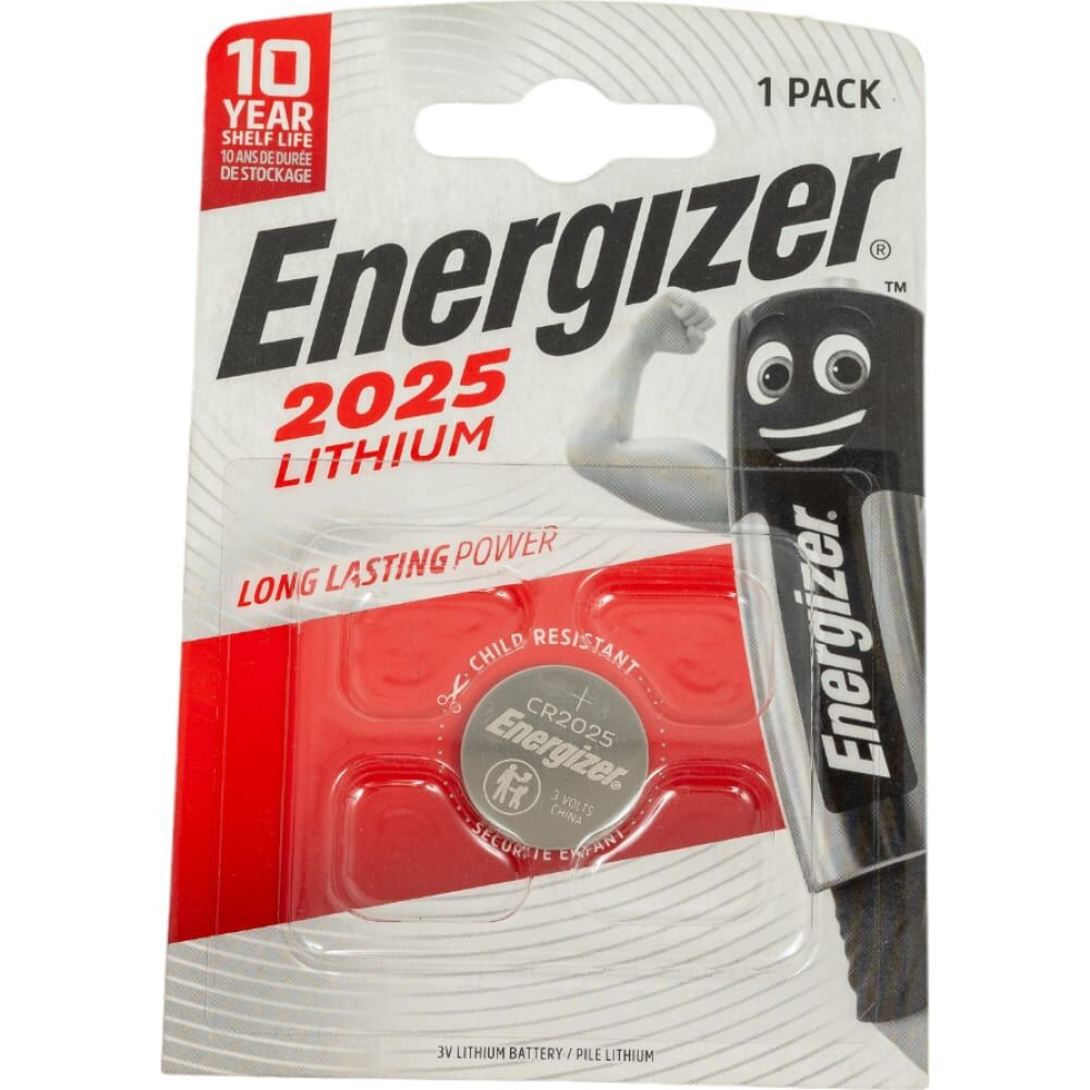 Батарейка Energizer Lithium CR2025
