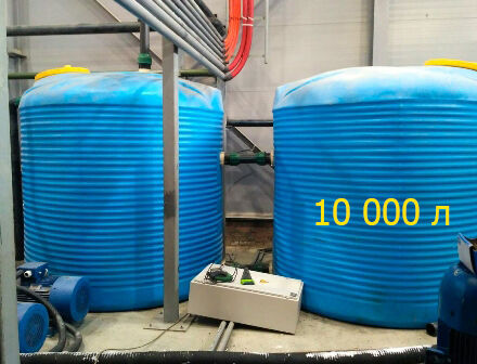 Бочки 10000 литров для приготовления, хранения, транспортировки жидких удобрений, КАС, СЗР, ЖКУ