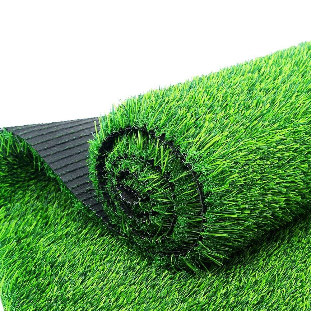 Искусственная ландшафтная трава, искусственный газон 30 мм, ширина 2м/4м, от 50 кв.м, про-во Россия