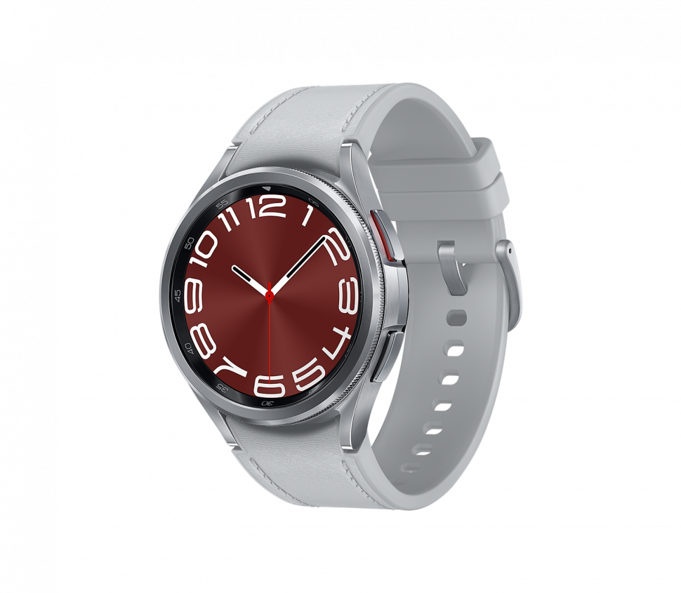 Смарт-часы Samsung Galaxy Watch6 Classic 43mm, серебристый (SM-R950NZSACIS)