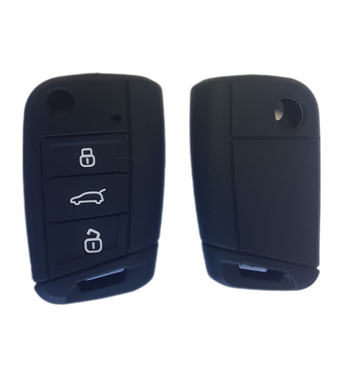 Чехол силиконовый для смарт-ключа Volkswagen Golf с 2012 г.в., 3 кнопки