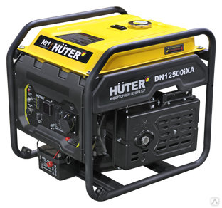 Инверторный генератор Huter DN12500iXA (электростартер) #1